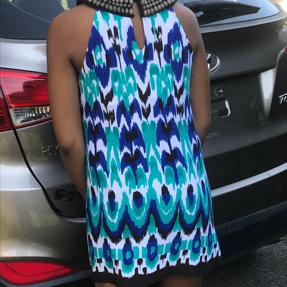 International Concepts INC Ikat Halter Dress - Picture 3 of 5