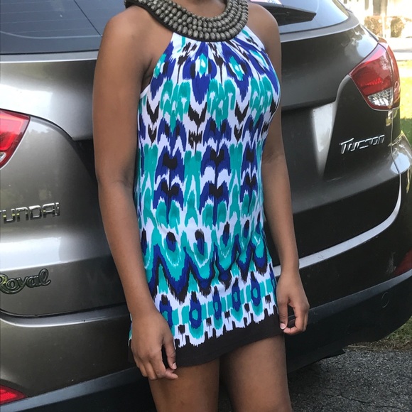 International Concepts INC Ikat Halter Dress - Picture 5 of 5