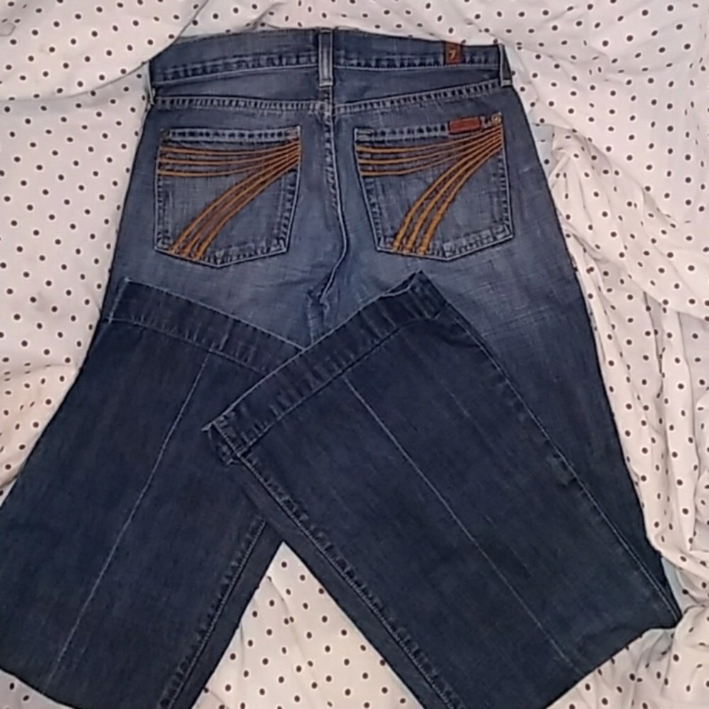 Dojo wide leg 7 jeans