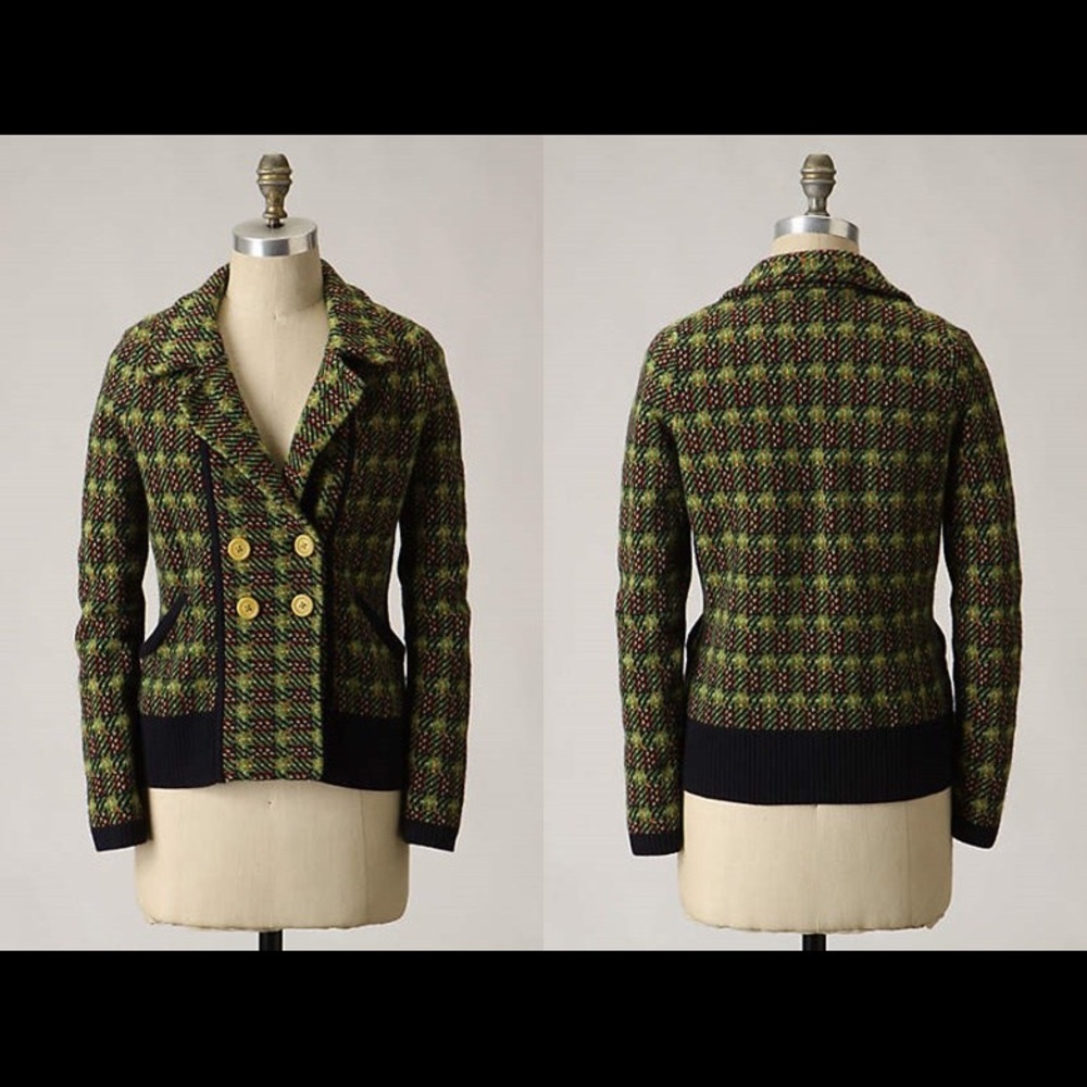 Anthropologie Sparrow Millbrook Cardigan S