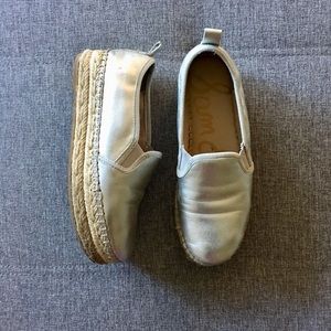 Sam Edelman platform espadrilles