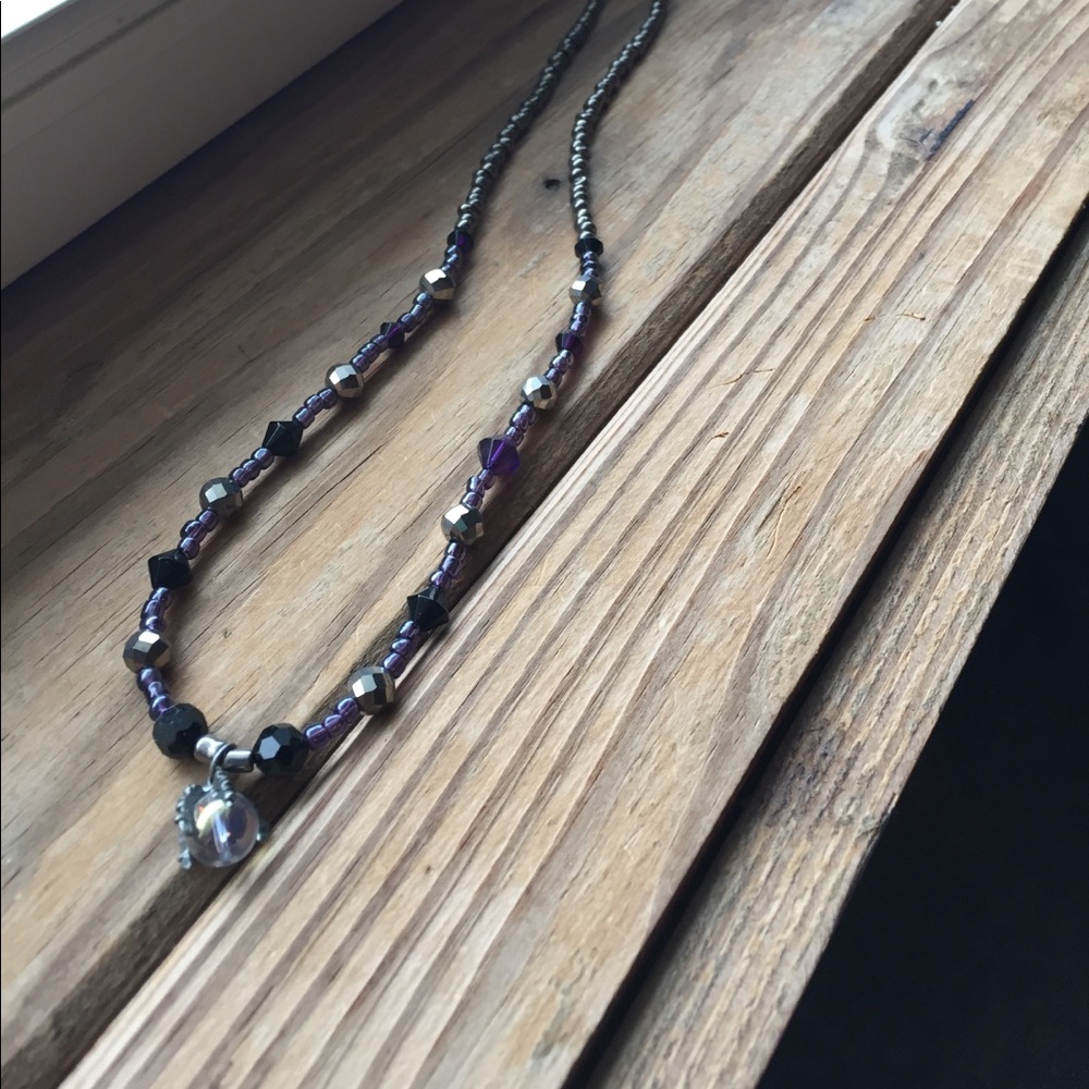 Handmade necklace.