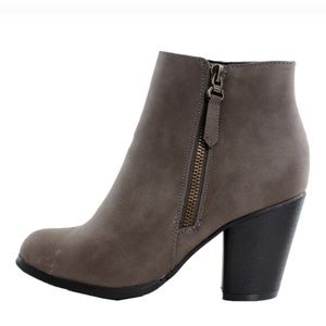 •S A L E•. Faux leather booties