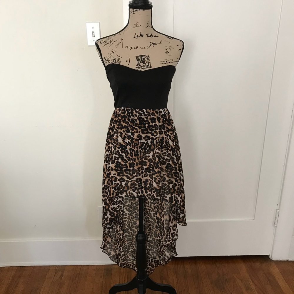 Love Culture High Low Leopard Dress