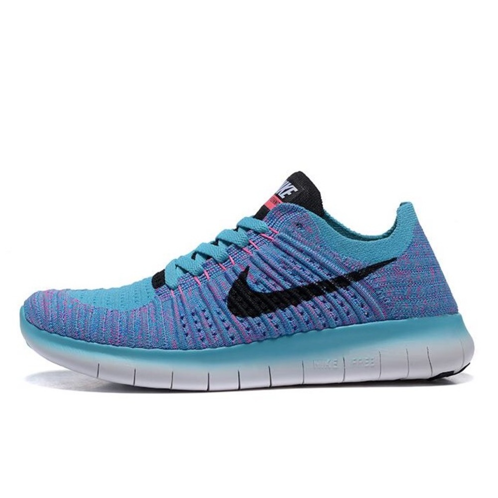 NIKE FREE RN FLYKNIT running shoes, Women 5.5, NEW