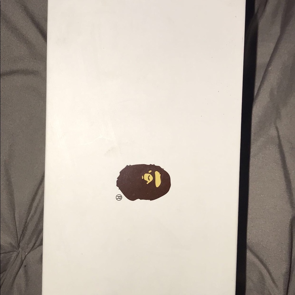Bape black and white sunglasses