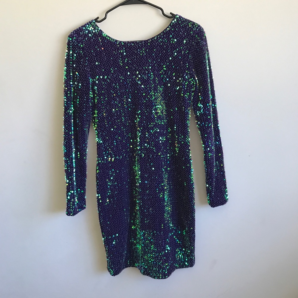 Motel Rocks Mermaid Sequin Dress