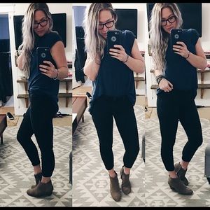 Black Anthropologie Pilcro Skinnies Size 27 petite