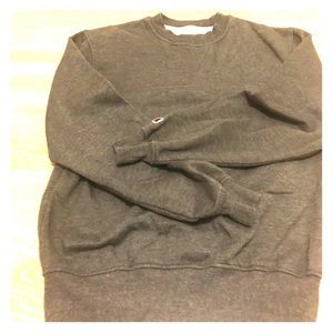 Vintage Champion Sweater Charcoal Men’s Small