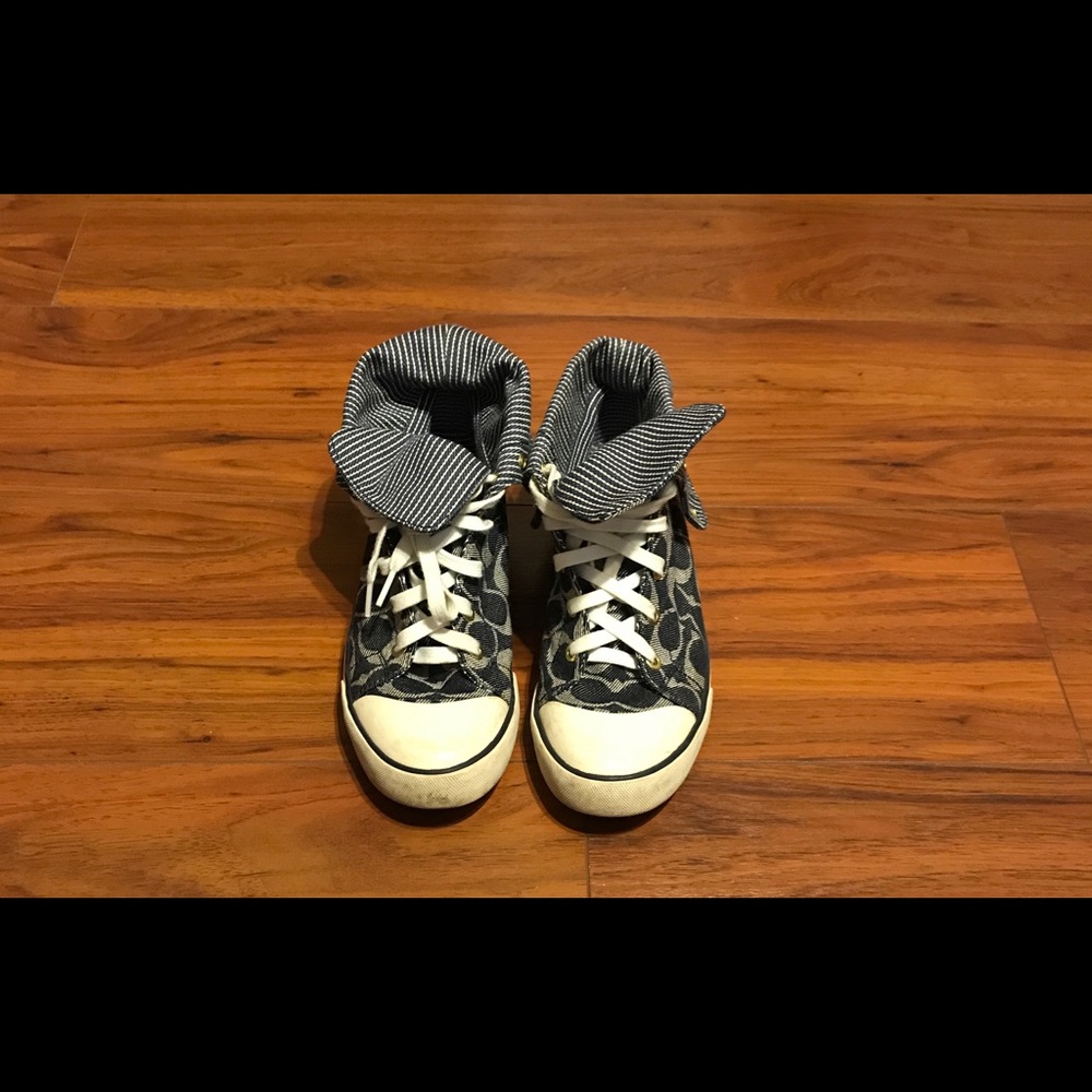 COACH high top sneakers