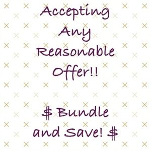 Make an Offer or Bundle your likes!