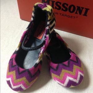 Missoni for Target Toddler Girl Shoes Size 6