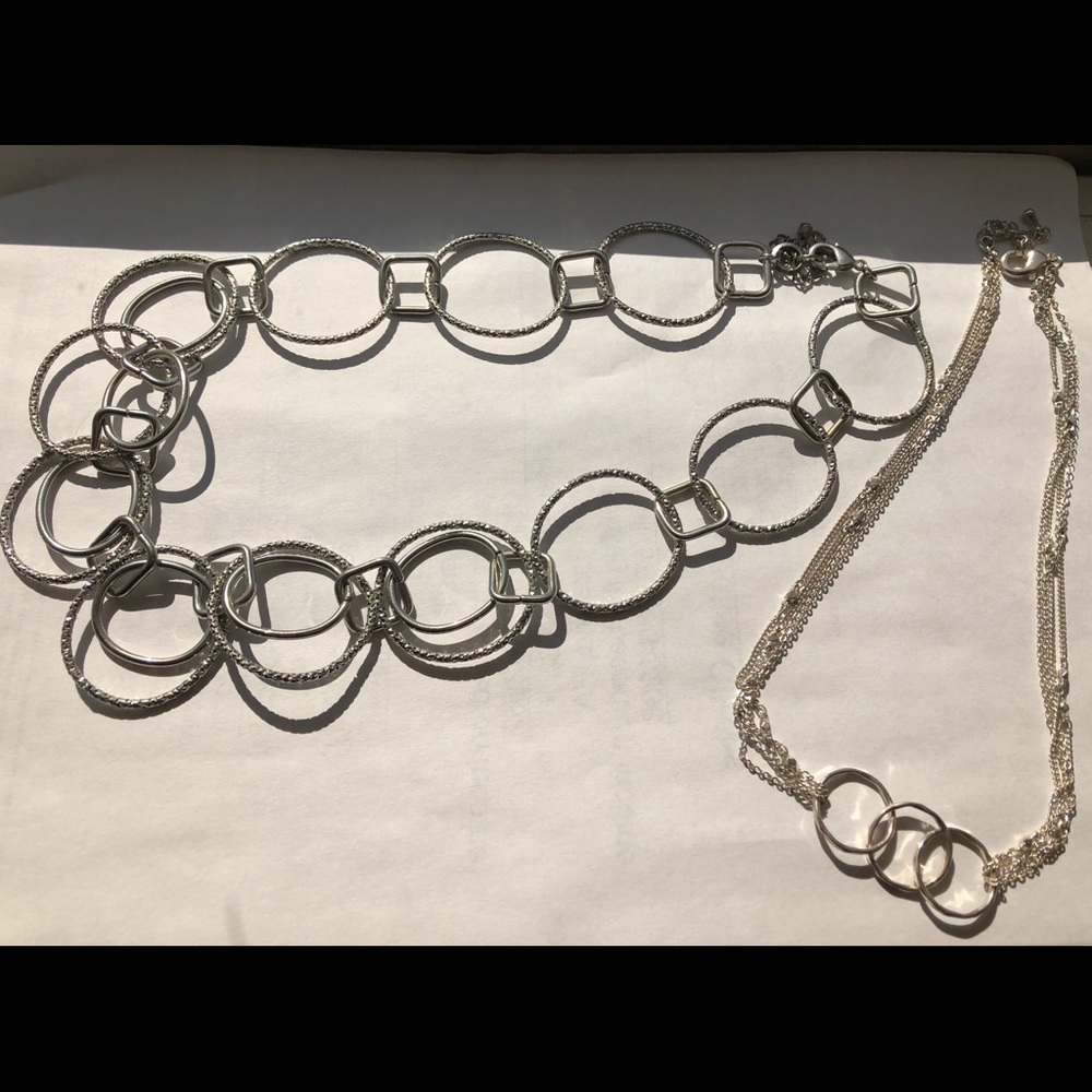 Big & Small Circle Necklaces