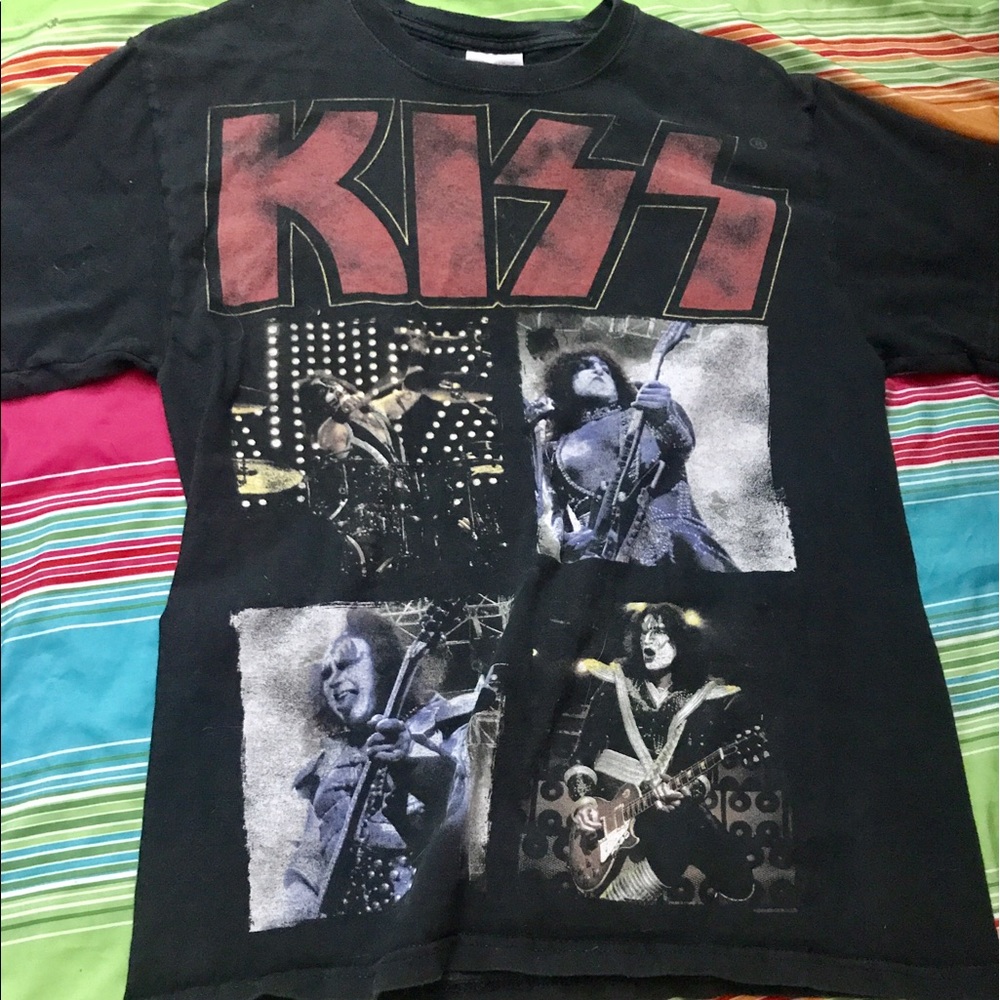 Vintage KISS T shirt size M (38-40) heavyweight