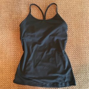 Black Nike racerback tank top