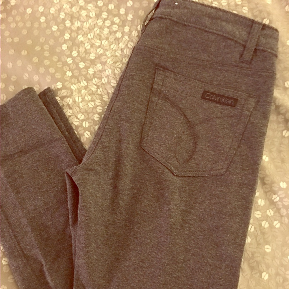 Calvin Klein Grey  skinny pants