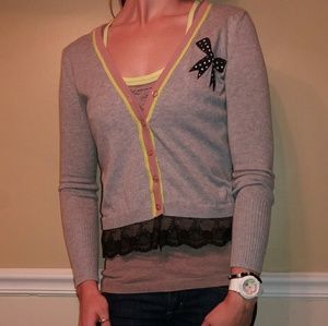 Girls Princess Vera Wang Cardigan