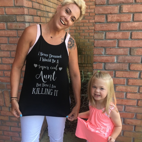 Tops - Super Cool Aunt T-shirt