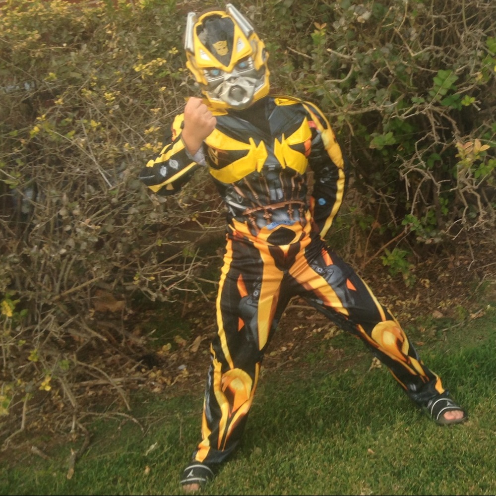 Bumblebee Transformer Costume
