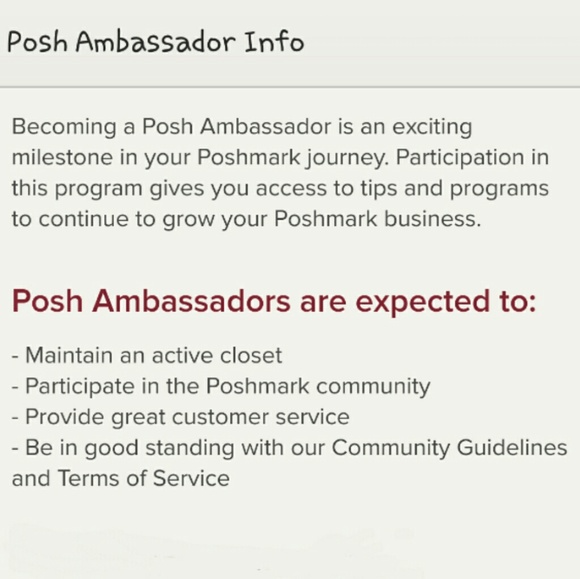 I'm a Posh Ambassador! Yay! - Picture 2 of 7