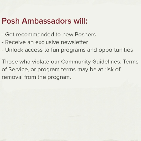 I'm a Posh Ambassador! Yay! - Picture 3 of 7