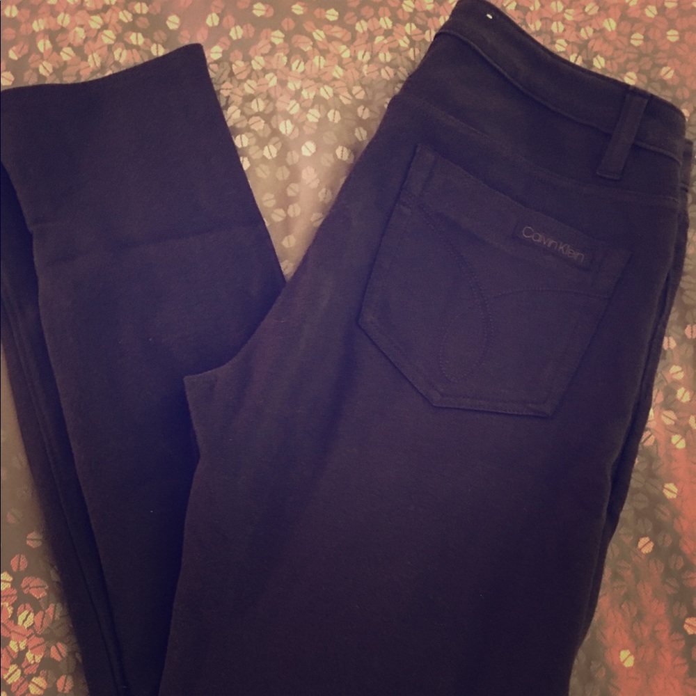 Calvin Klein Black Skinny Pants