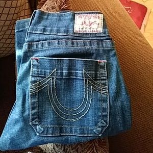 True religion blue jeans