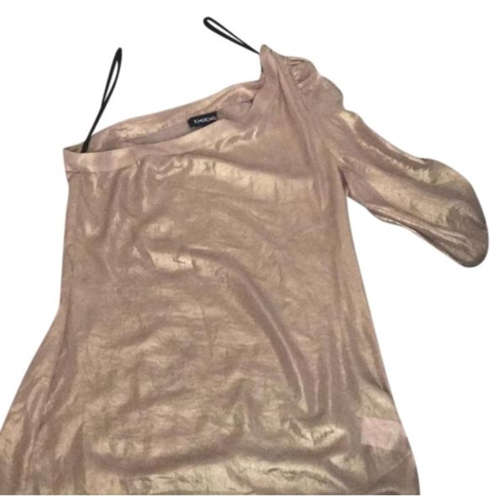 Bebe gold top with wrap