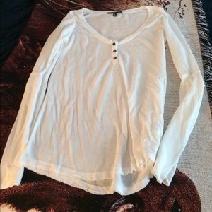 Urban outfitters cut out elbow Henley