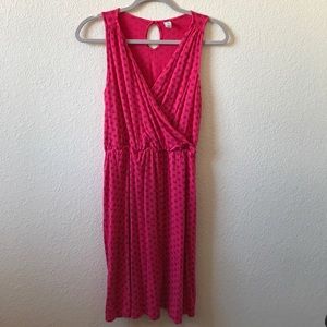 Wrap style dress- nursing friendly