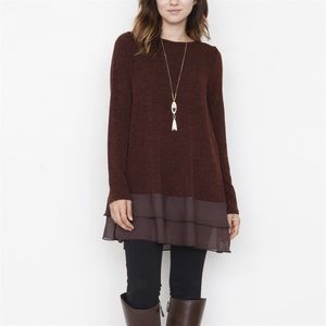 Chiffon Double Layered Tunic