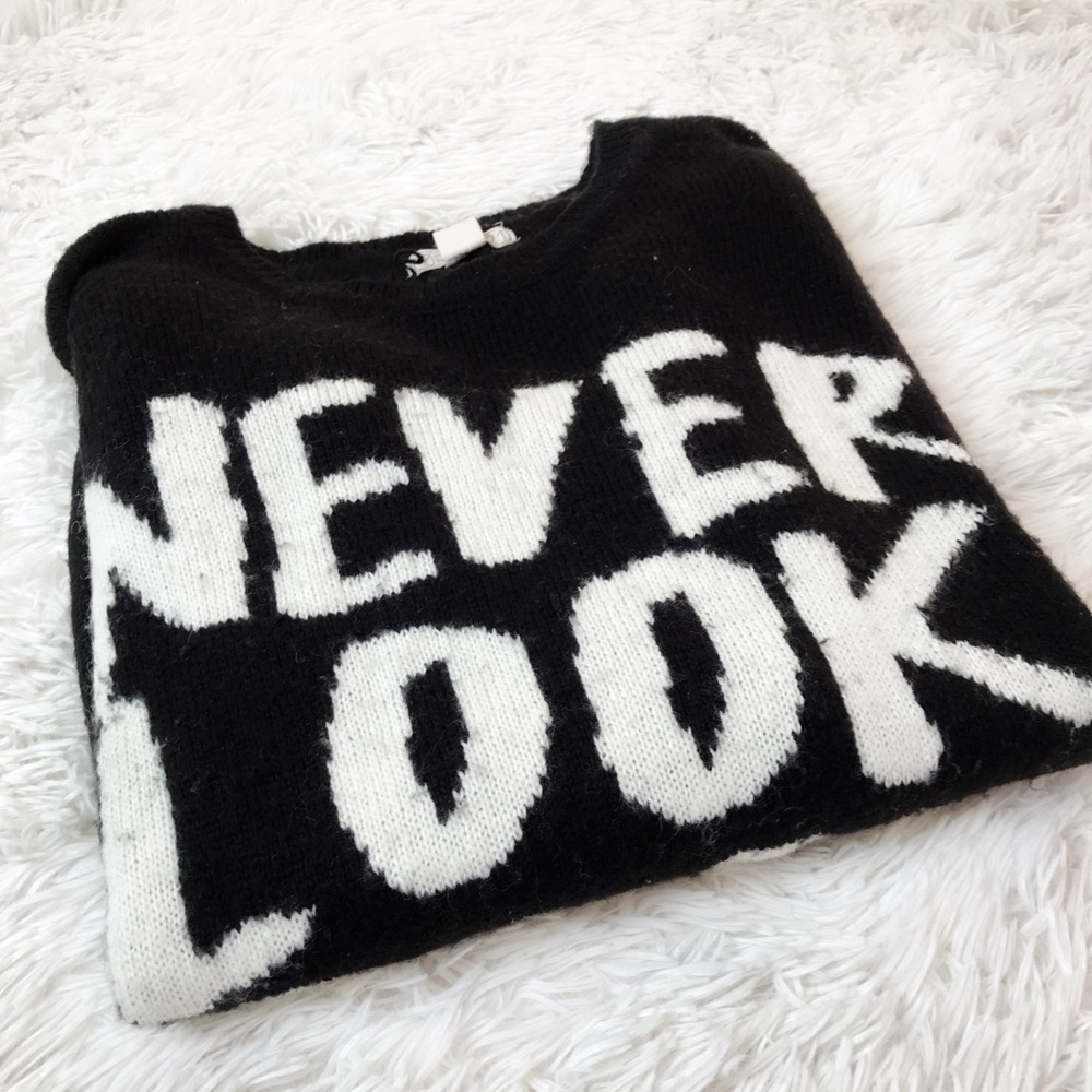 “Never Look Back” Knit Sweater