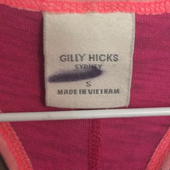 Gilly Hicks Hot Pink Tank Top - Picture 3 of 3