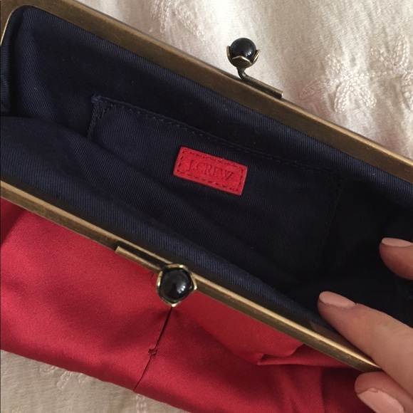 J. Crew silk clutch - Picture 2 of 2