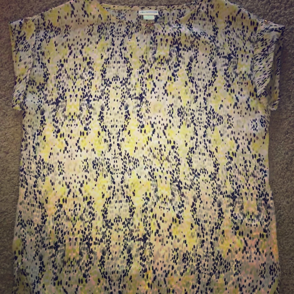 Liz Claiborne Print Blouse