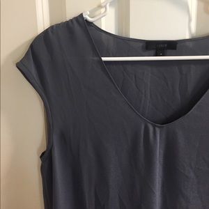 Gorgeous dove gray blouse from J. Crew