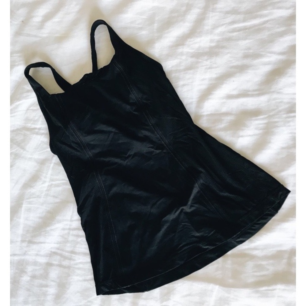 Lululemon Womens Tank Racer Back Black Size 8