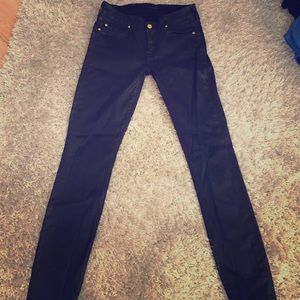 Seven for all mankind black jeans