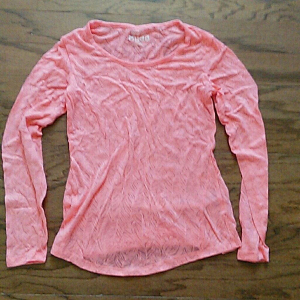NWOT slightly see through long sleeve