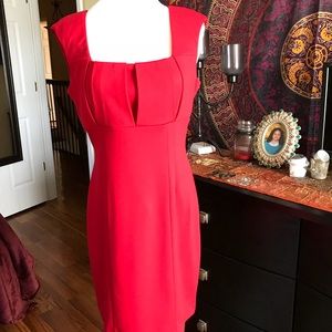NWT Calvin Klein Red dress size 10