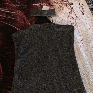 Forever 21 sparkly dress with choker