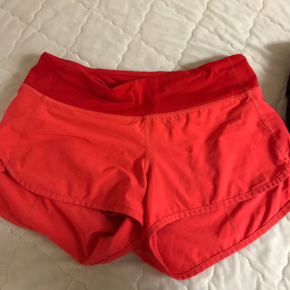 lulu lemon speed shorts