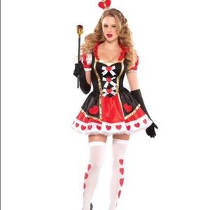 Queen of hearts Dress only