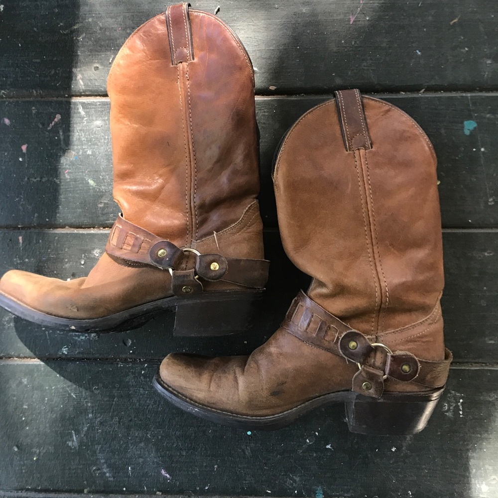 American classic Laredo harness boots.