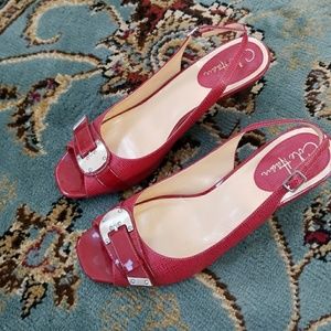 NWOT Cole Haan 9.5B red sandals