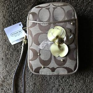 Coach Floral Pouch