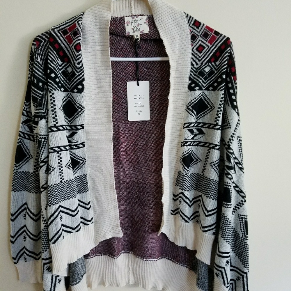 Women's sweater cardigan