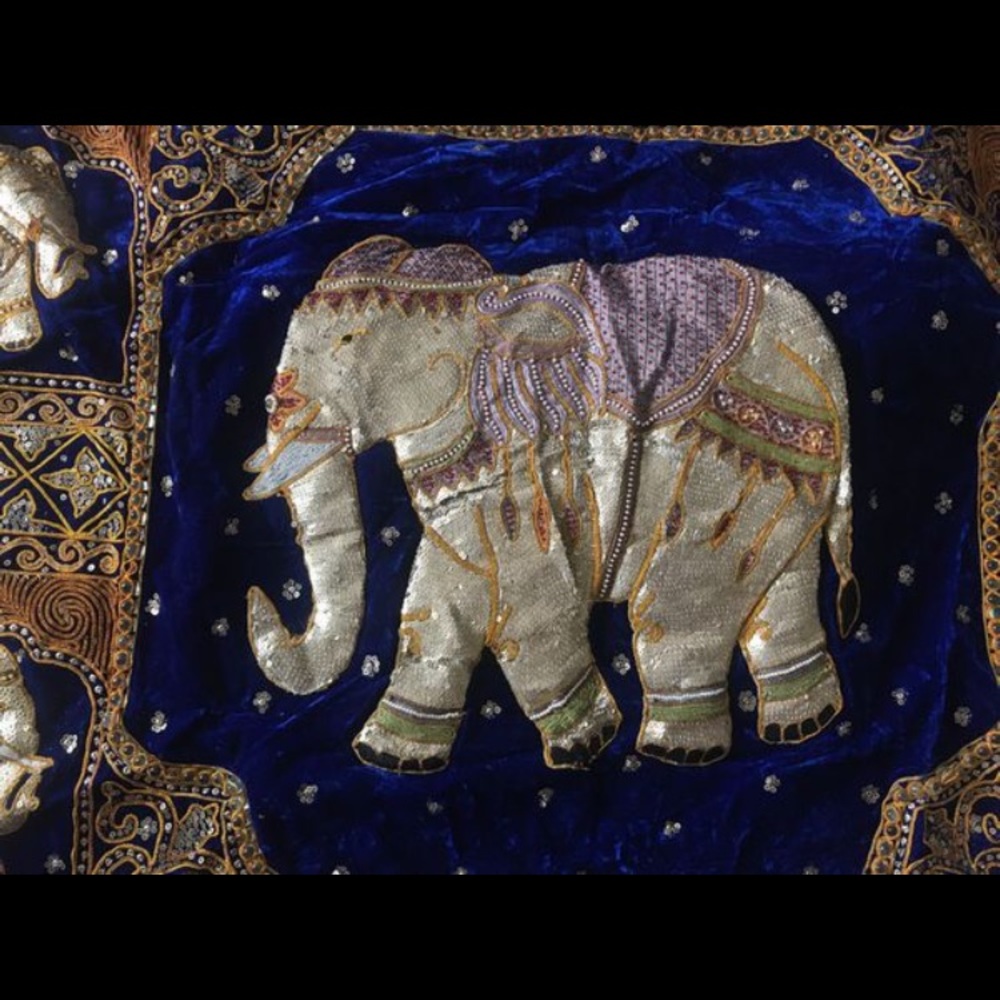 Indian Hand embroidered wall hanging wall tapestry