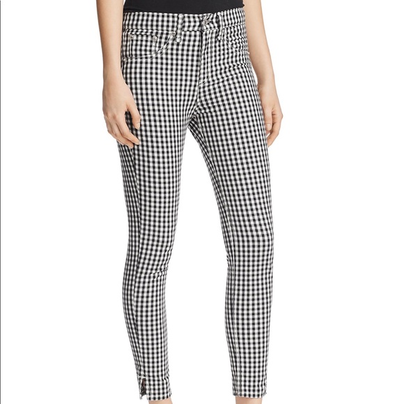 rag and bone gingham pants