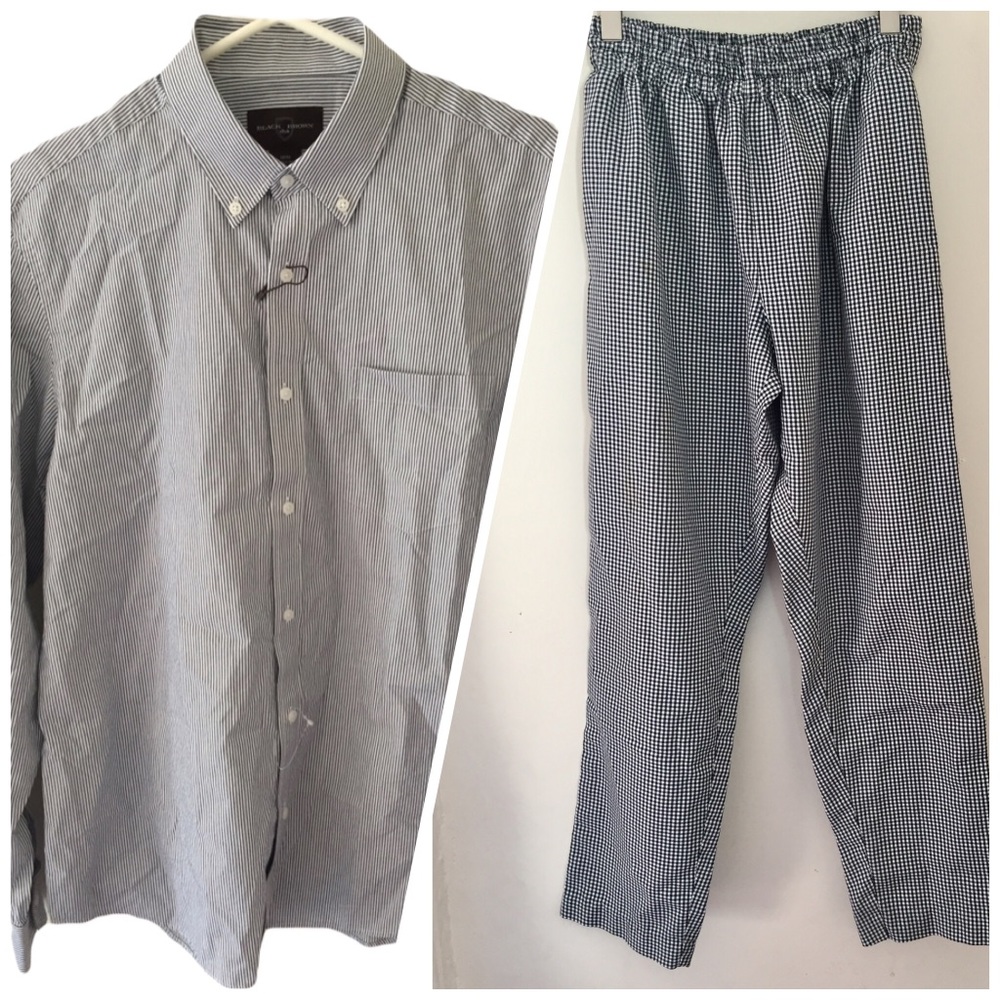 Bundle Men's Sleep Lounge Elastic Waist Pants
